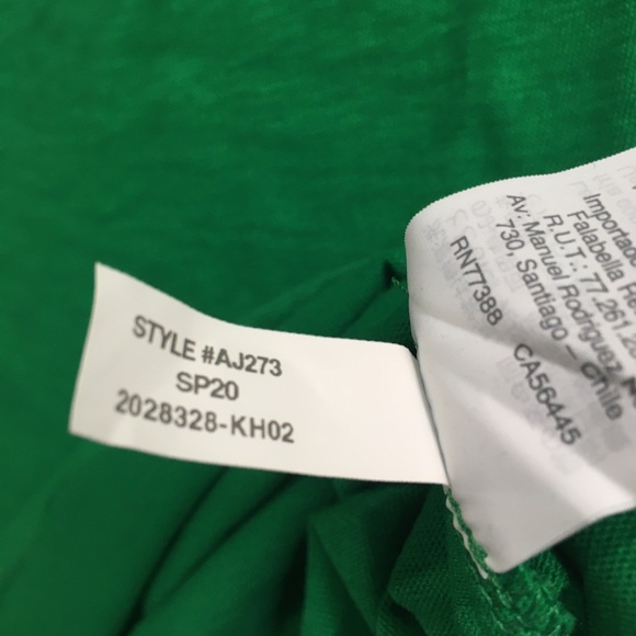 NWT J Crew Collector Green Tee XS - Picture 5 of 7